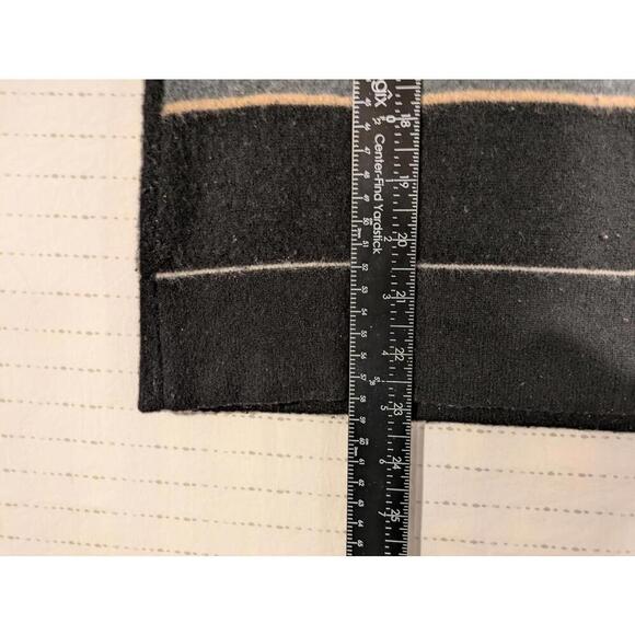 Lord & Taylor 2 Two Ply Cashmere Sweater - Stylish Striped Design - Picture 8 of 9